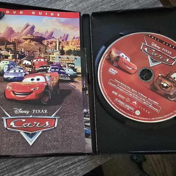 Disney PIXAR Full Screen Cars Movie DVD - Picture 3 of 5